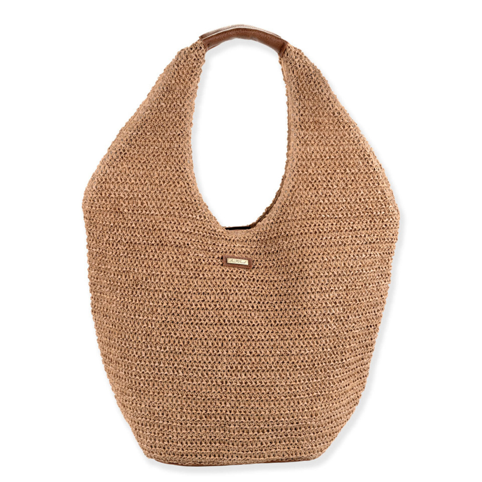 Sun N Sand Paper Straw Scoop Tote