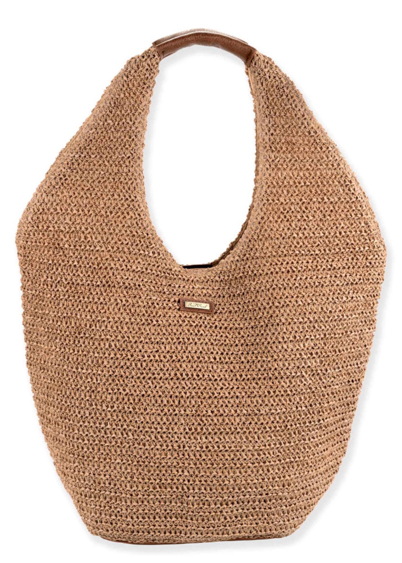 Sun N Sand Paper Straw Scoop Tote