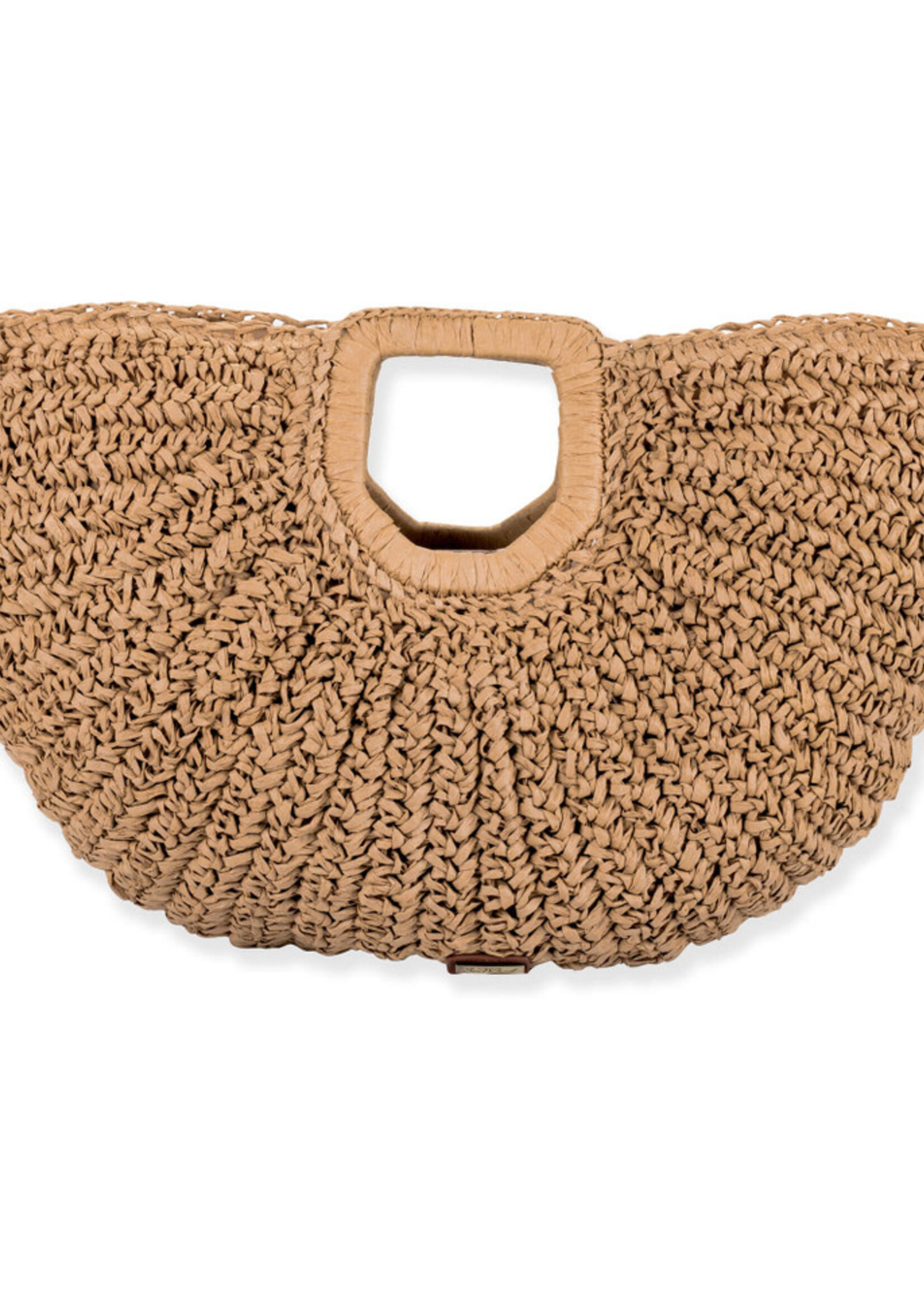 Sun N Sand Paper Straw Medium Clutch