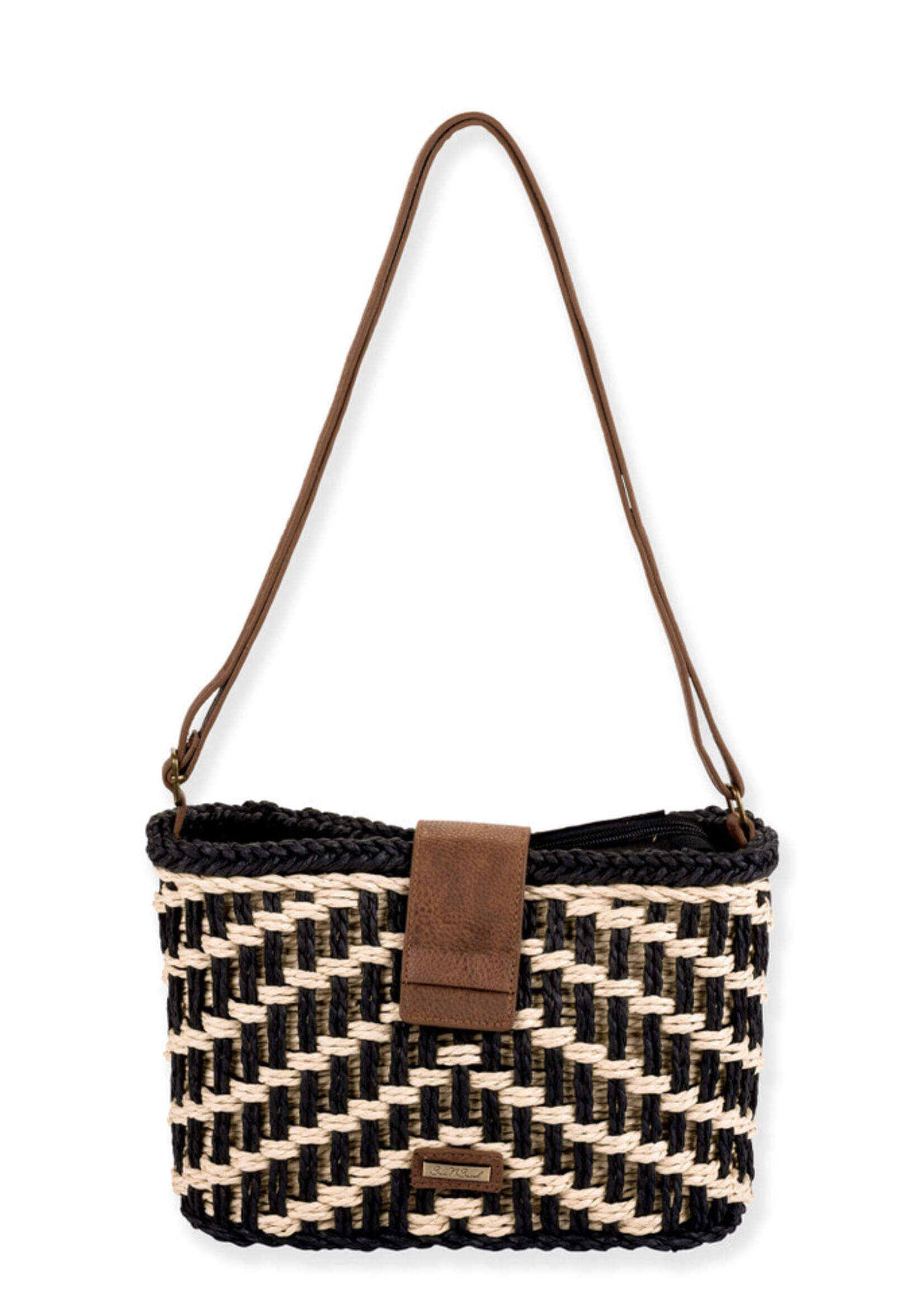 Sun N Sand Paper Straw Crossbody