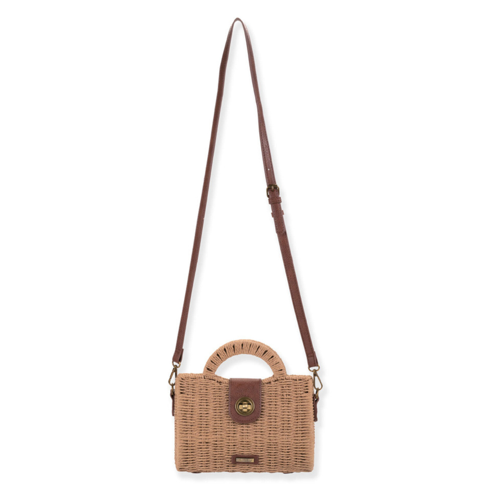 Sun N Sand Hazel Straw Crossbody