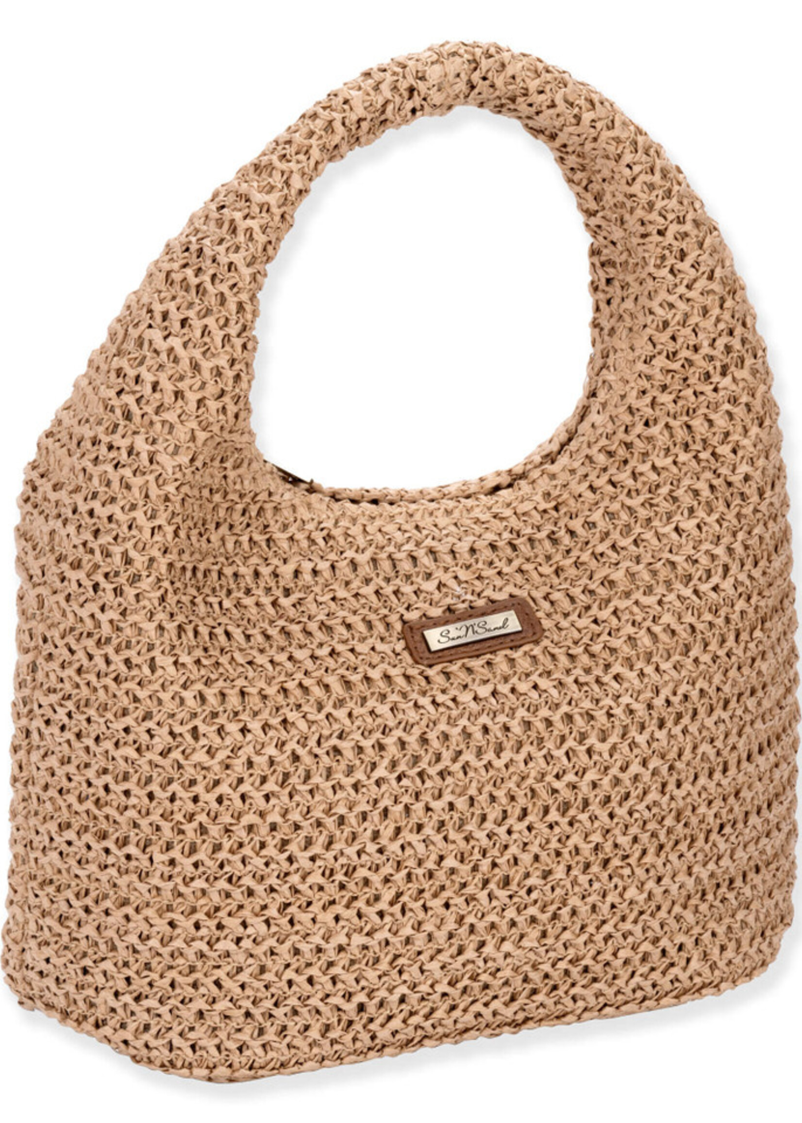 Sun N Sand Paper Straw Clutch