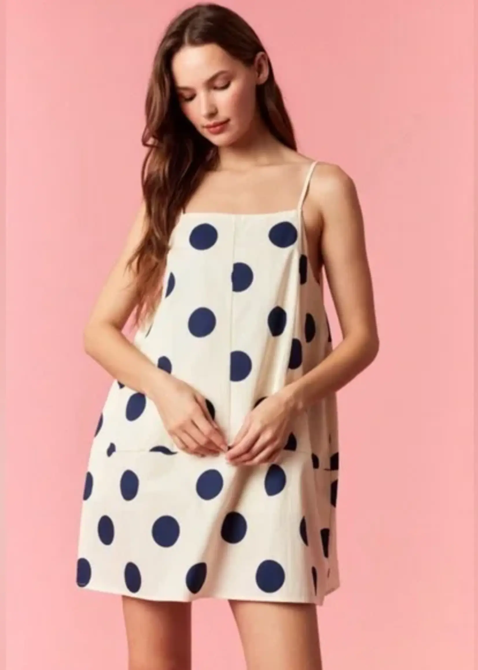 Polka Dot Mini Dress