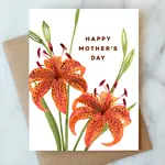 Tiger Lily Mother's Day Card