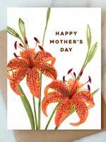 Tiger Lily Mother's Day Card