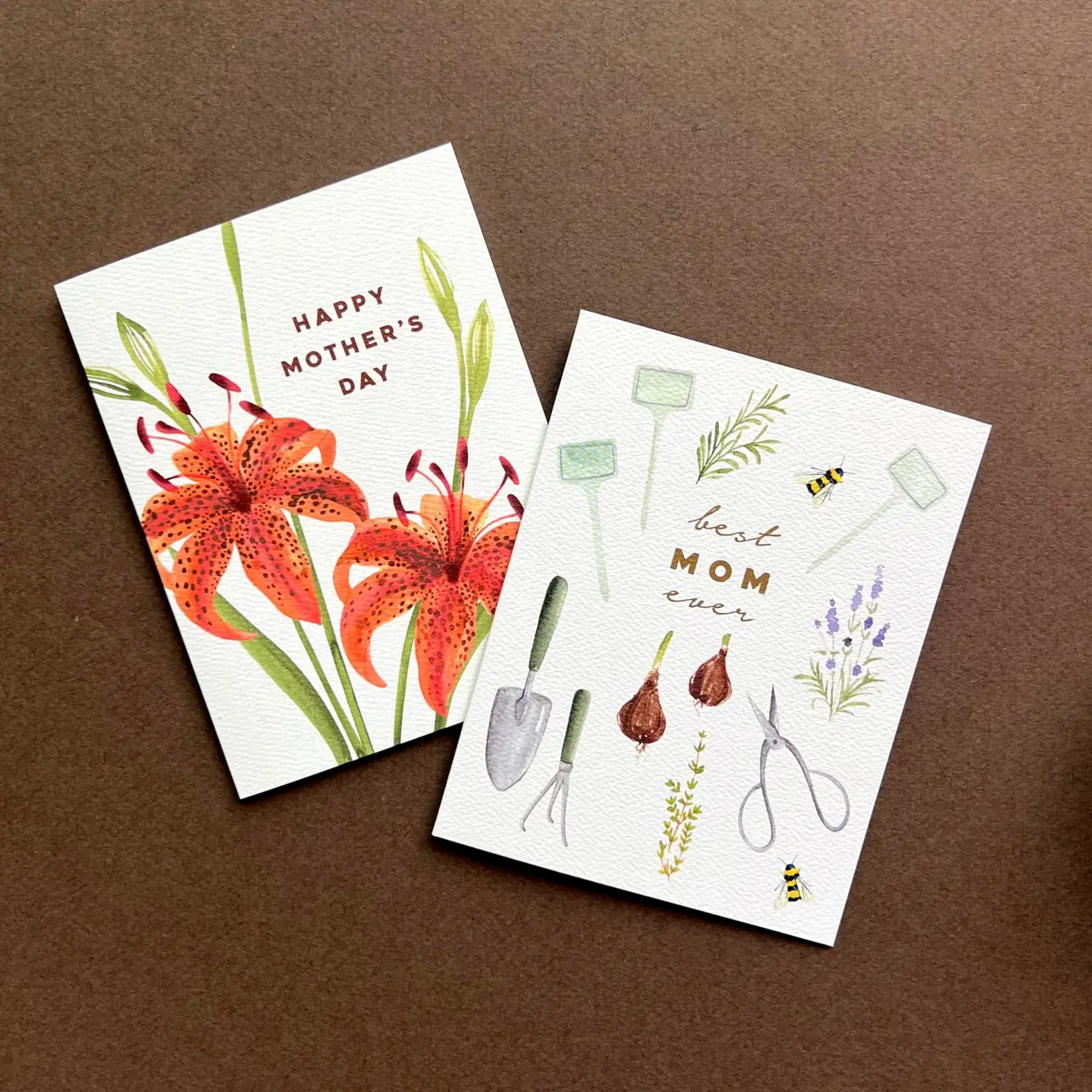 Tiger Lily Mother's Day Card