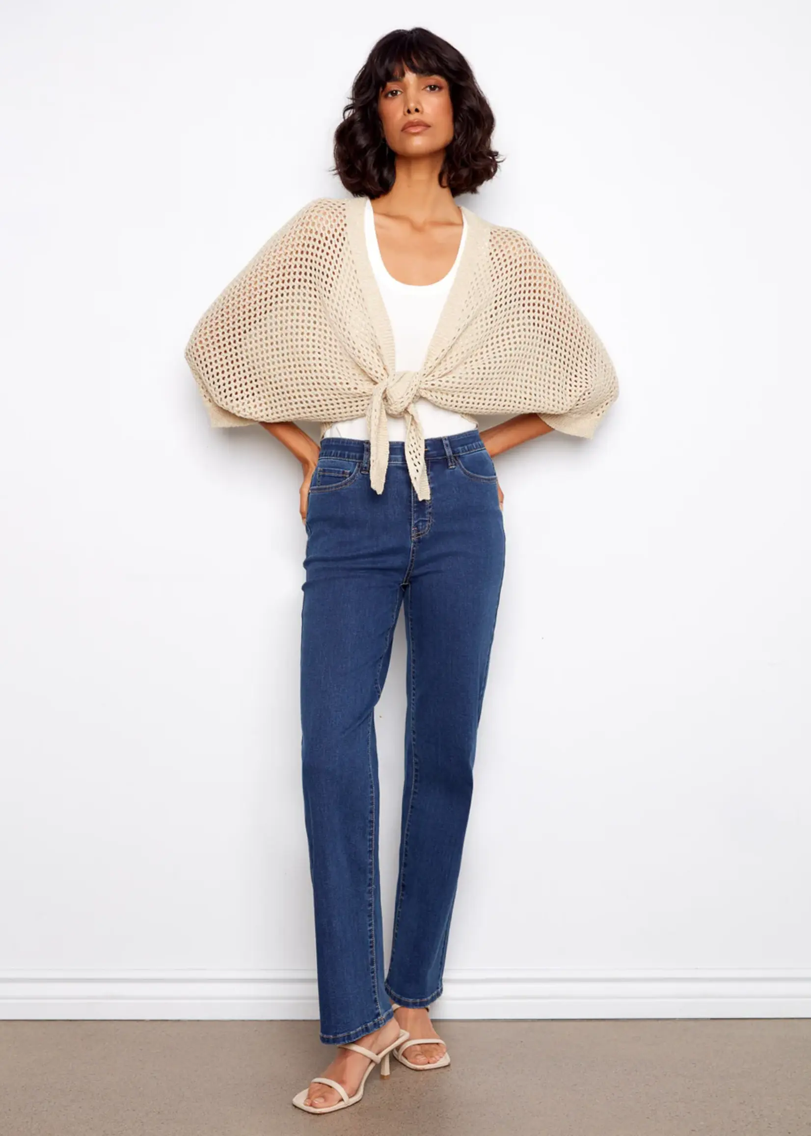 Charlie B Dolman Elbow Sweater Shrug