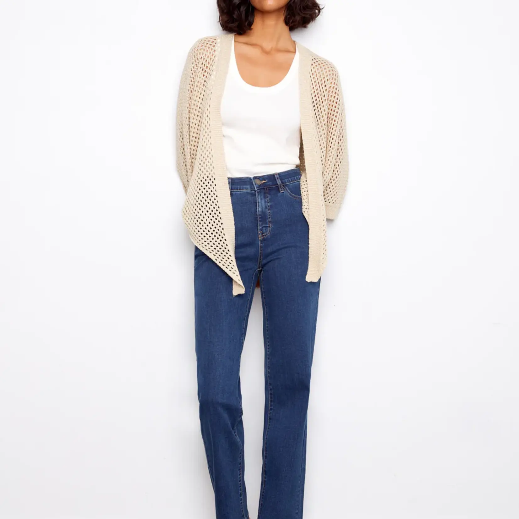 Charlie B Dolman Elbow Sweater Shrug