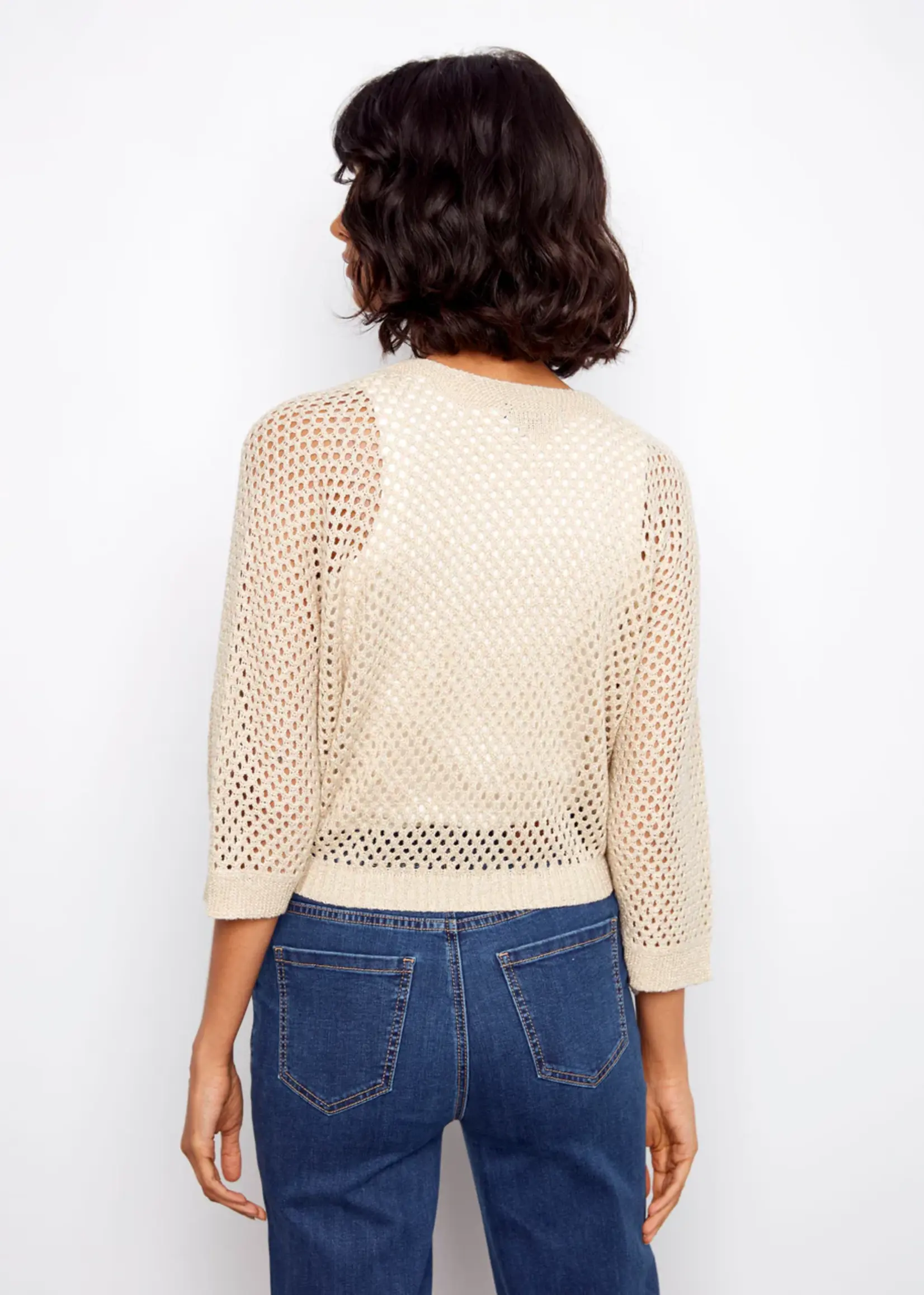 Charlie B Dolman Elbow Sweater Shrug
