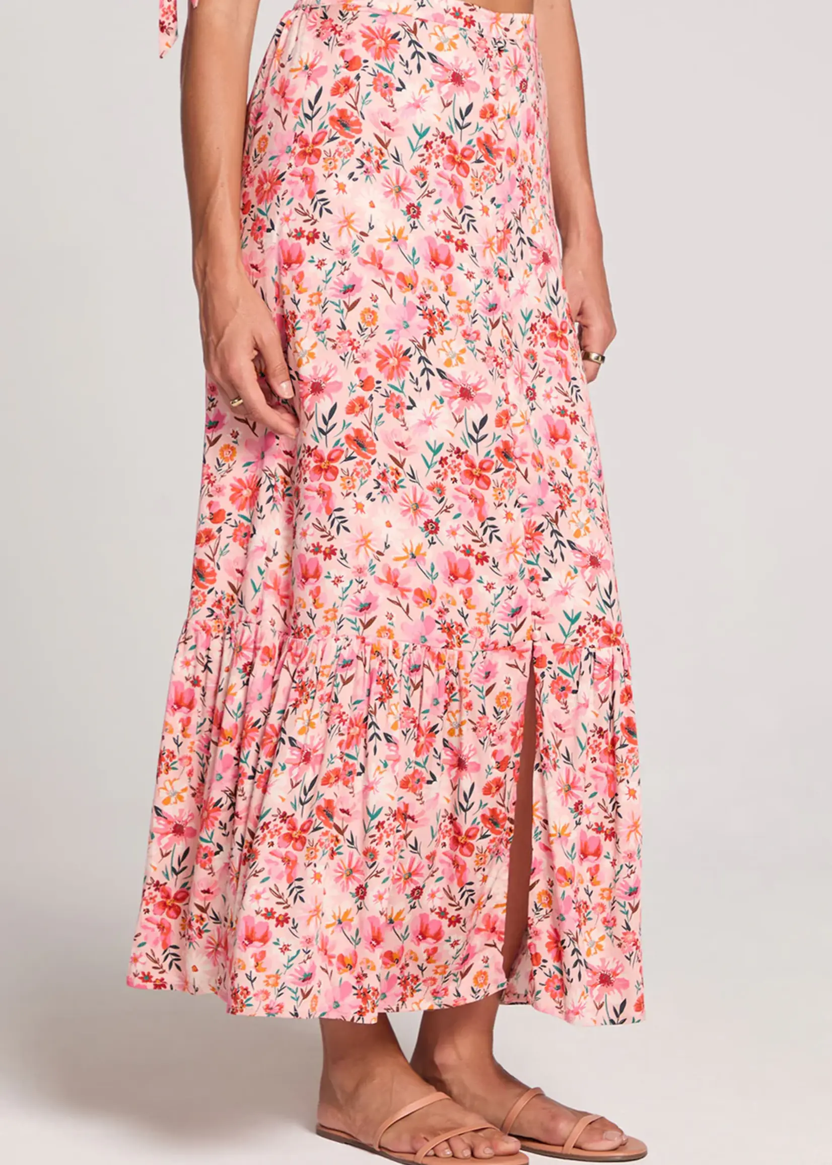Saltwater Luxe Kandace Midi Skirt