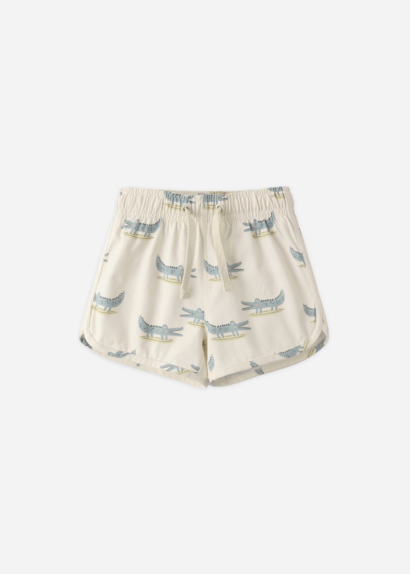 Rylee + Cru LLC Swim Trunk Alligators