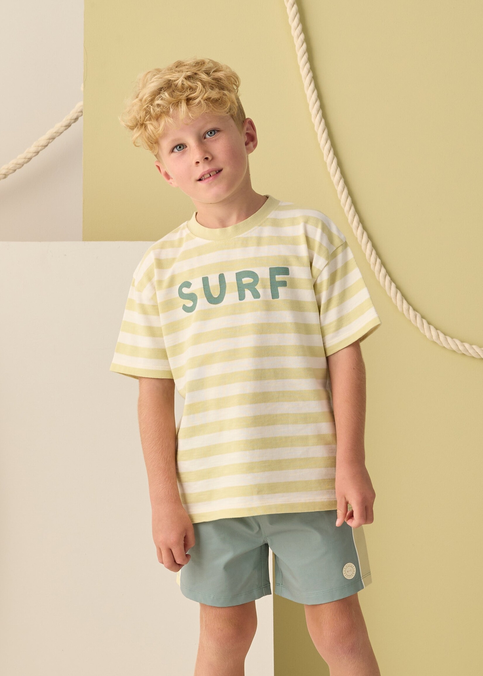 Rylee + Cru LLC Relaxed Surf Tee
