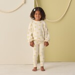 Rylee + Cru LLC Spongey Knit Set Yellow Daisy