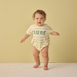 Rylee + Cru LLC Relaxed Bubble Romper Surf