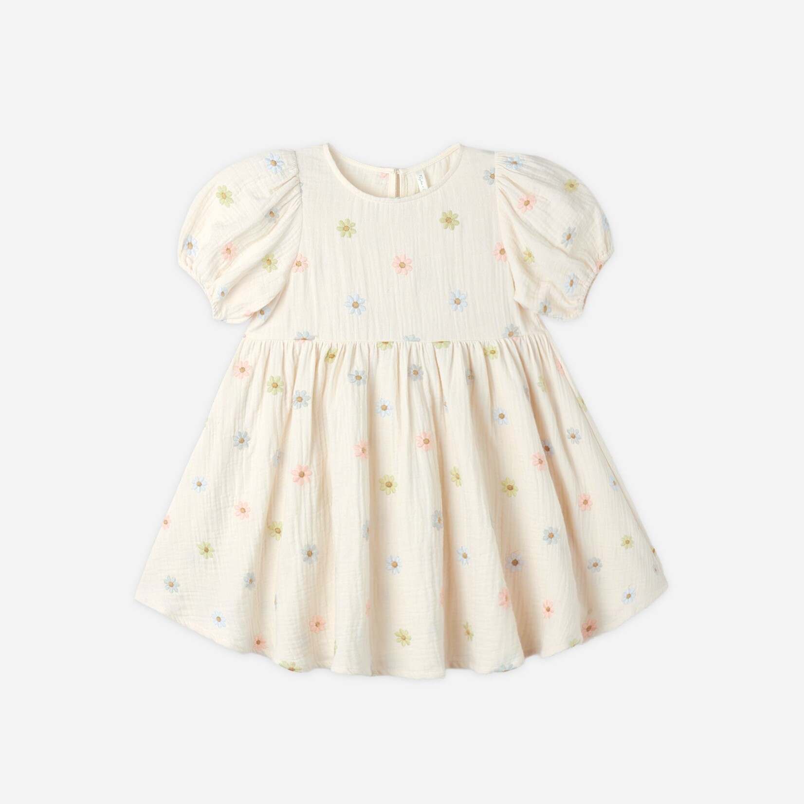 Rylee + Cru LLC Marley Dress Embroidered Daisies