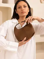 Elena Convertible Suede Crossbody Bag
