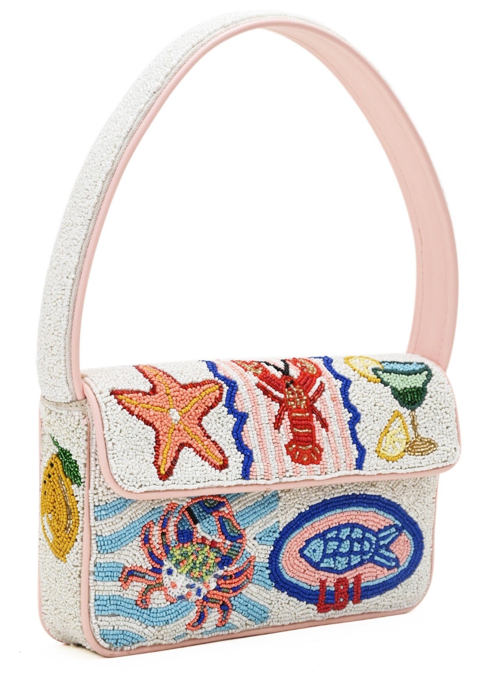 America & Beyond The LBI Beaded Shoulder Bag