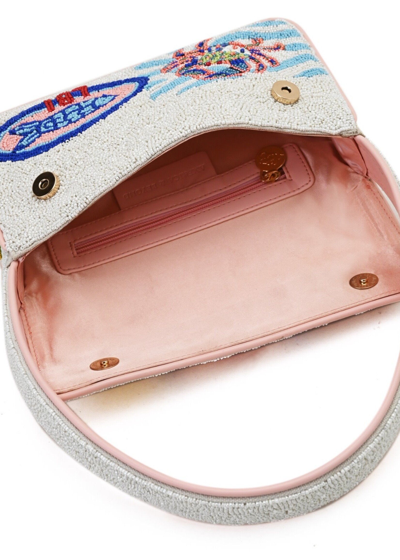 America & Beyond The LBI Beaded Shoulder Bag