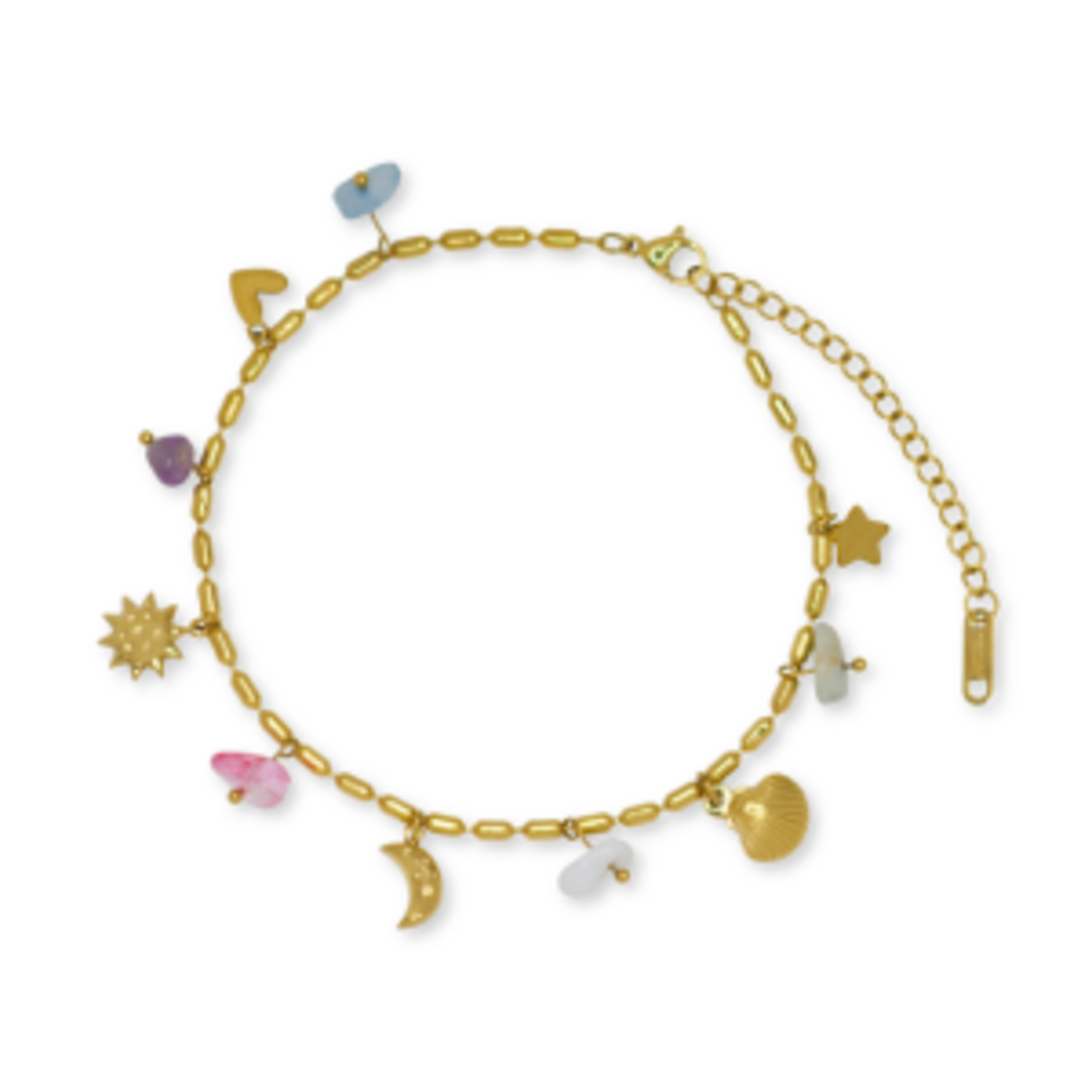 Salty Cali COASTAL CHARMS ANKLET