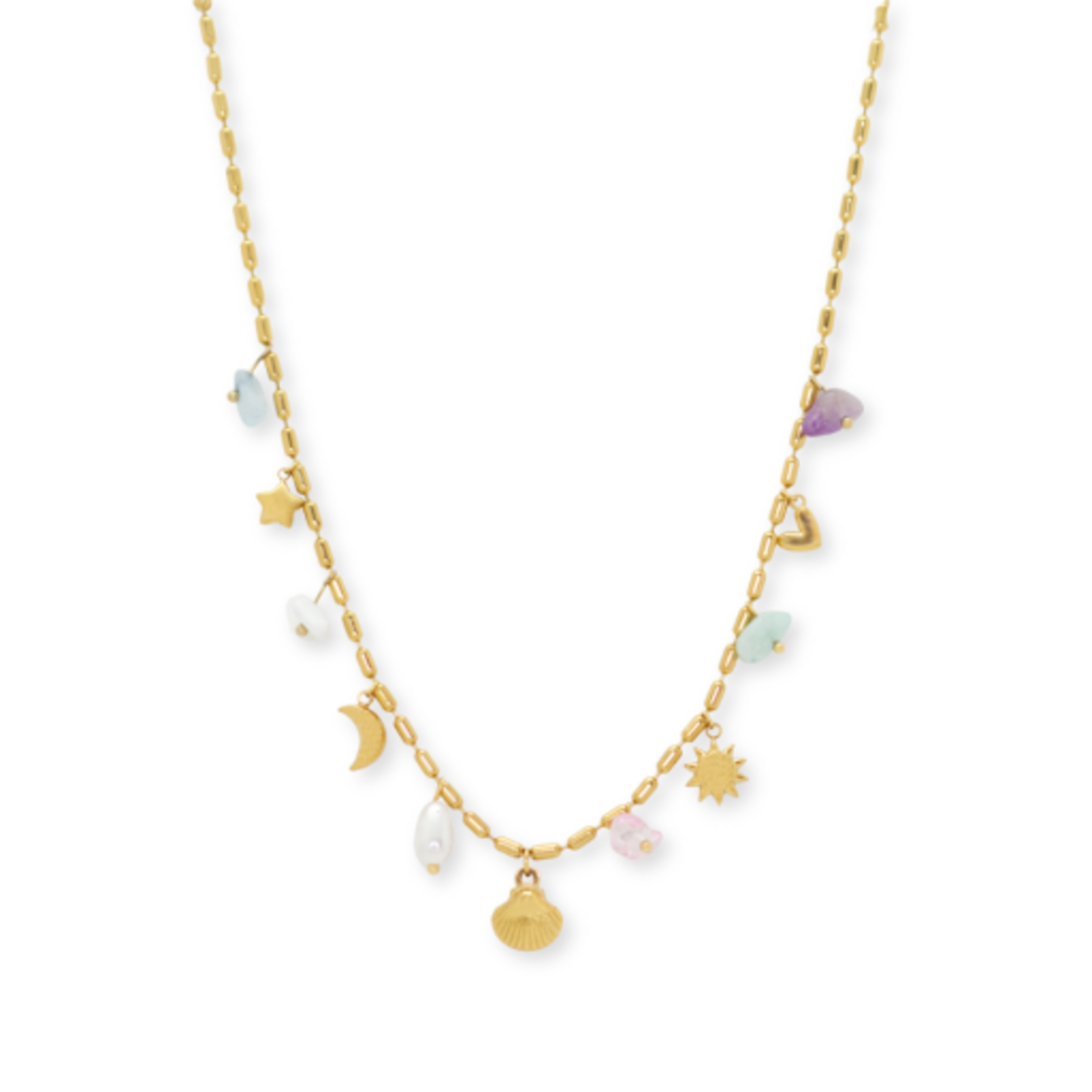 Salty Cali COASTAL CHARMS NECKLACE