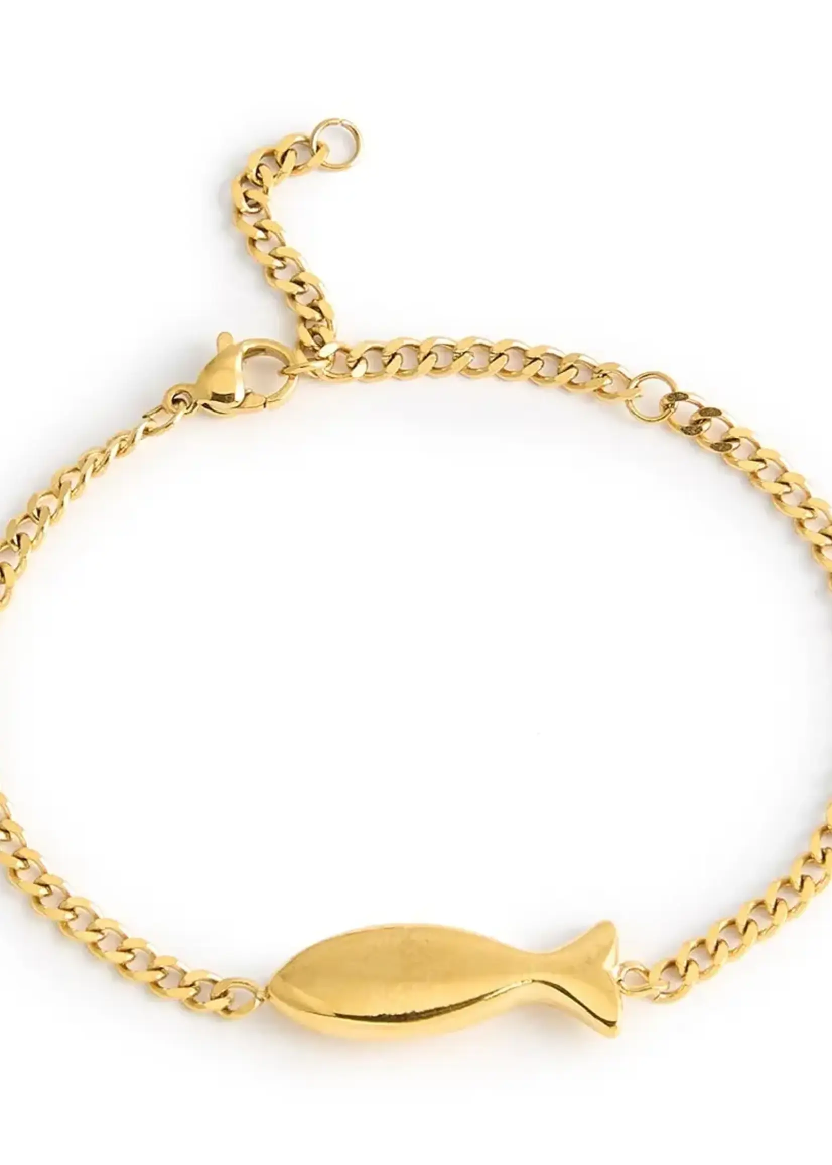 Salty Cali GOLDEN FISH ANKLET