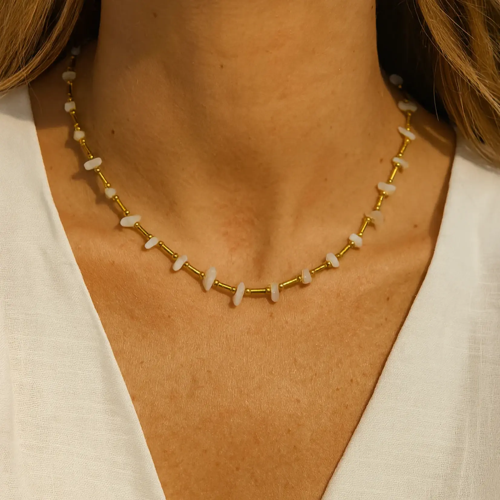 Salty Cali BEADED ROCK CANDY NECKLACE