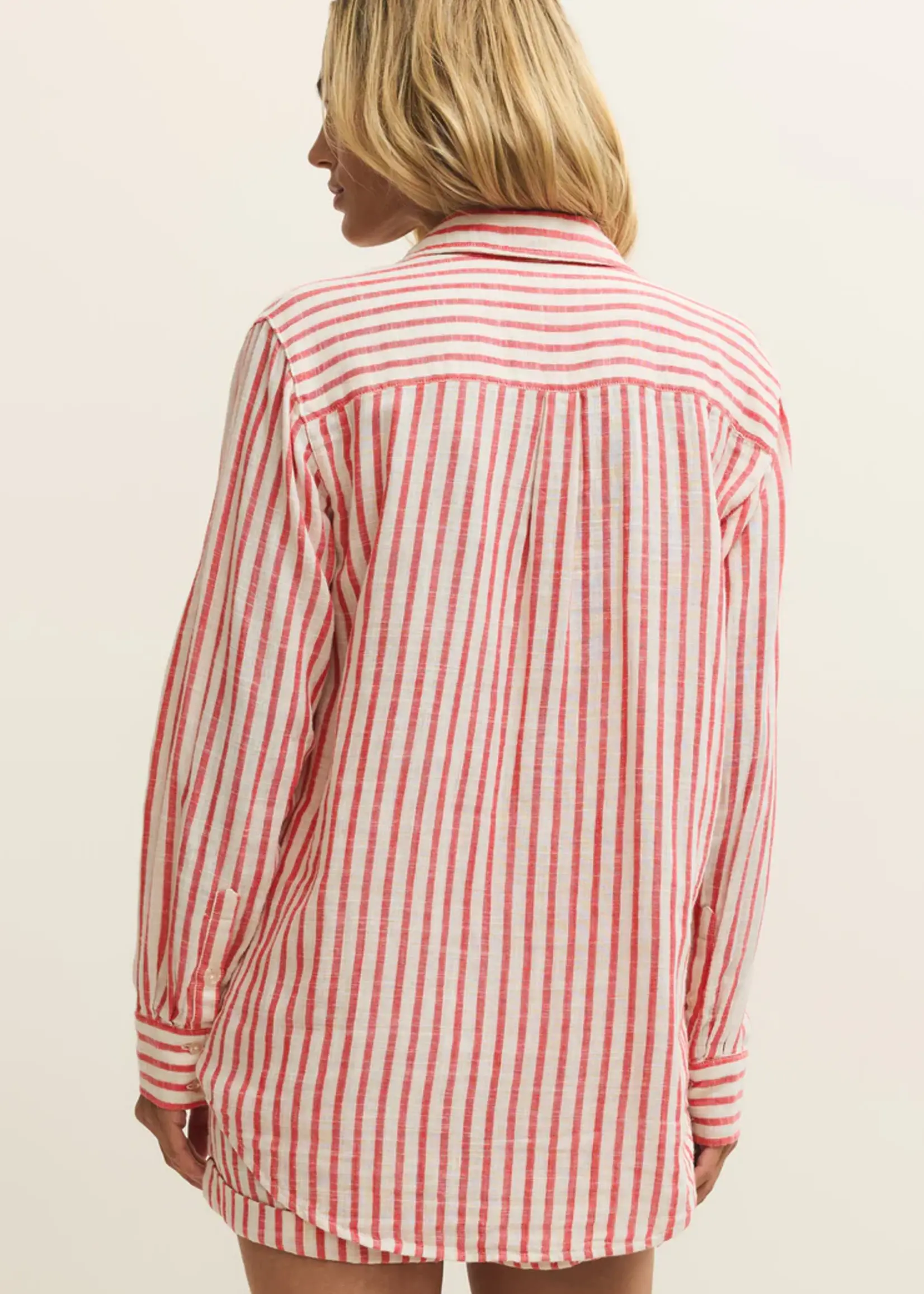 Z Supply Saturdays Stripe Shirt
