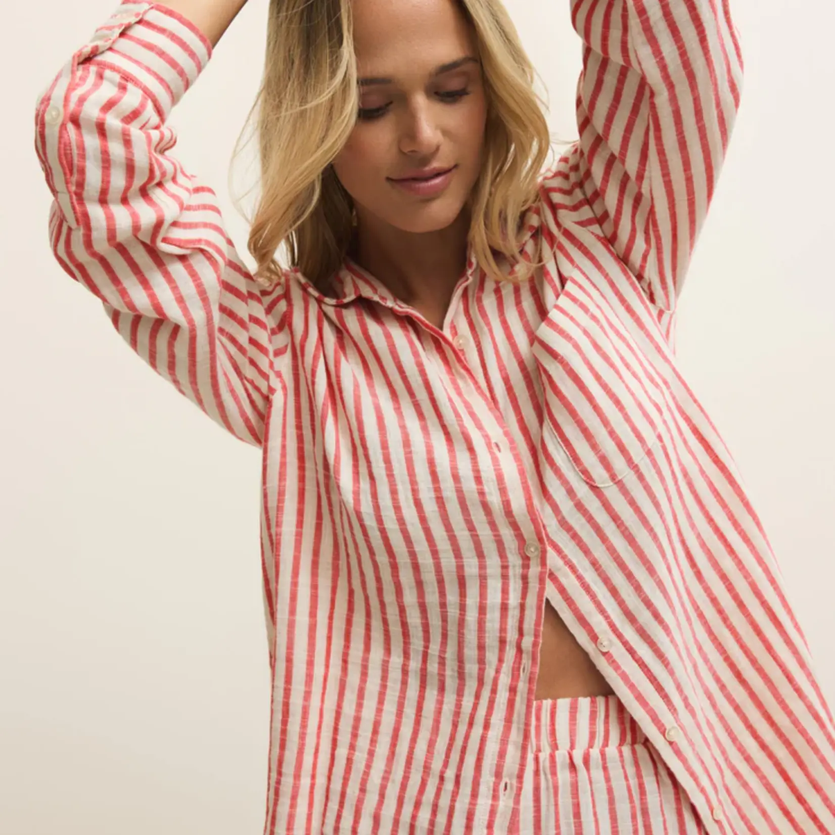 Z Supply Saturdays Stripe Shirt