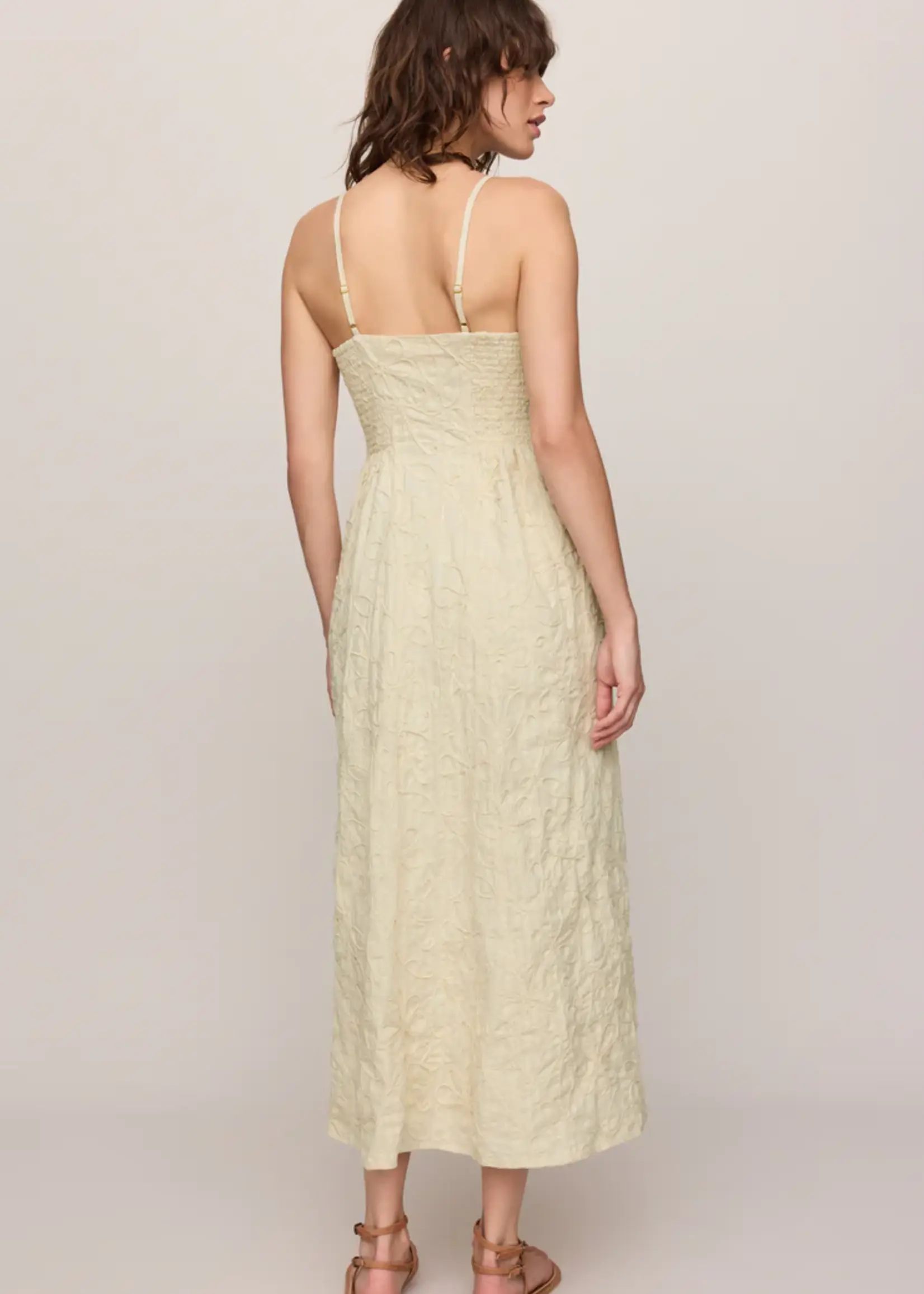 Z Supply Angel Eyes Textured Midi Dress