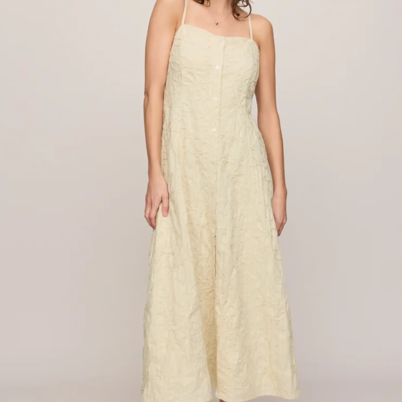 Z Supply Angel Eyes Textured Midi Dress