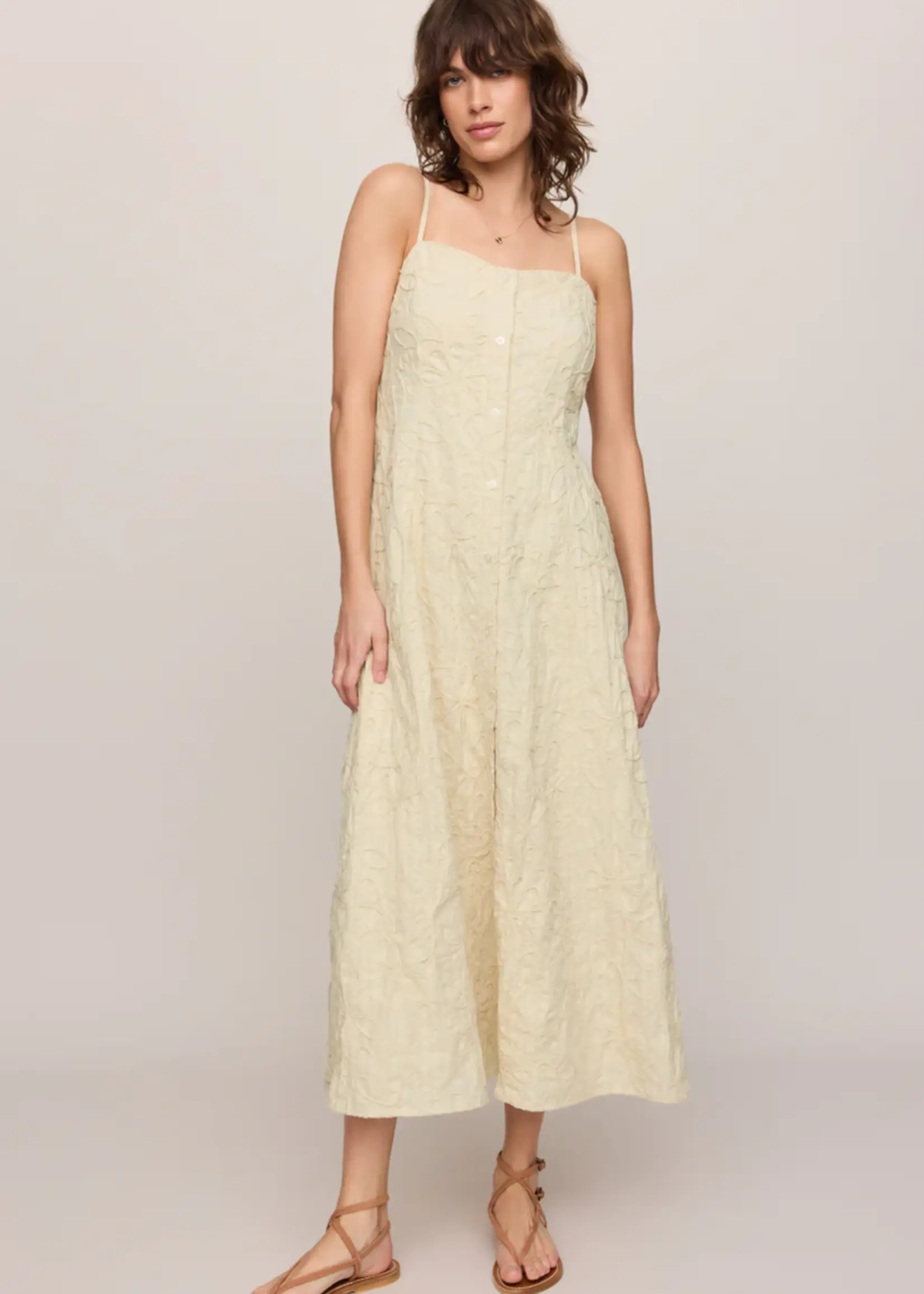 Z Supply Angel Eyes Textured Midi Dress