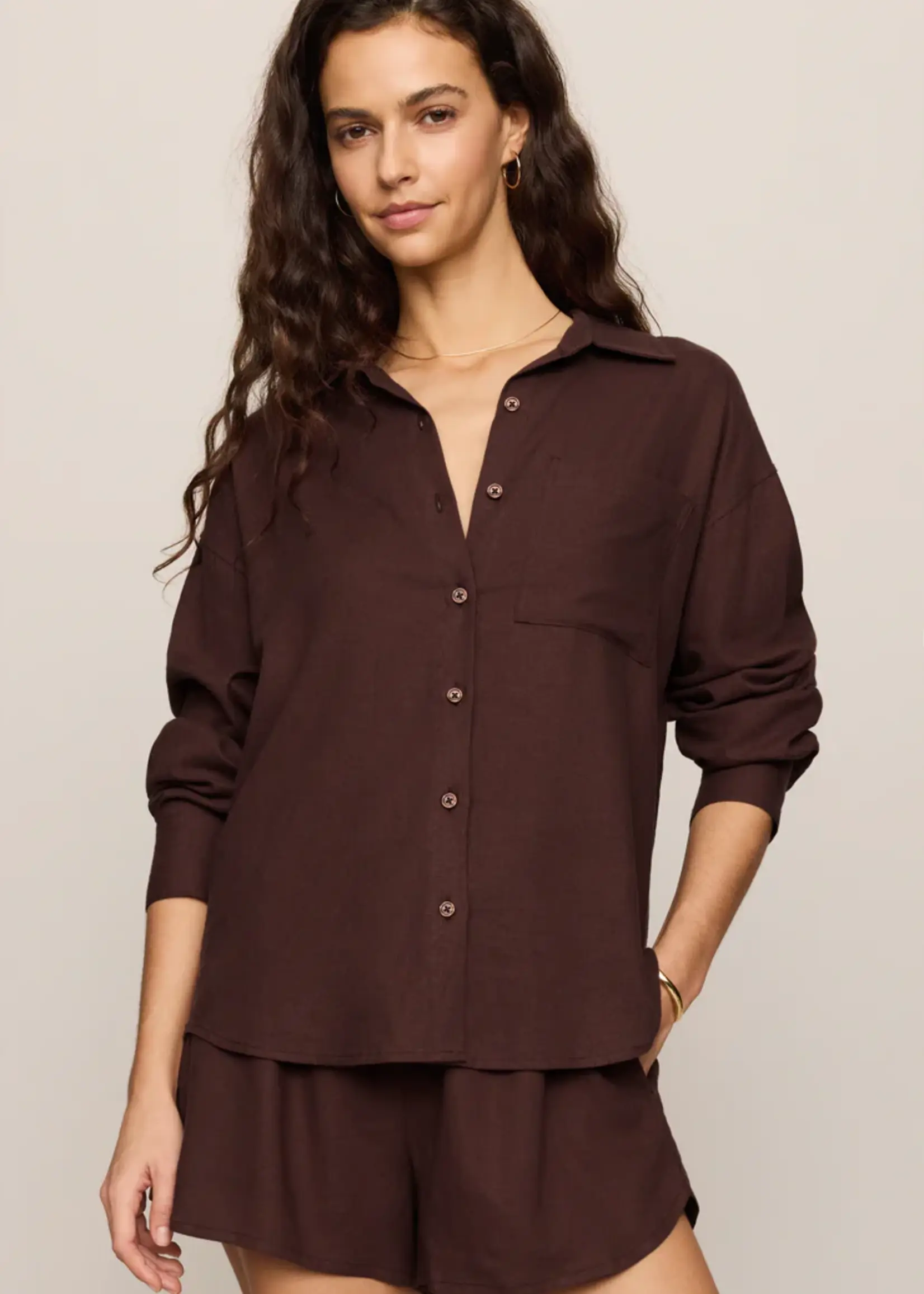 Z Supply Alfie Button Up Shirt