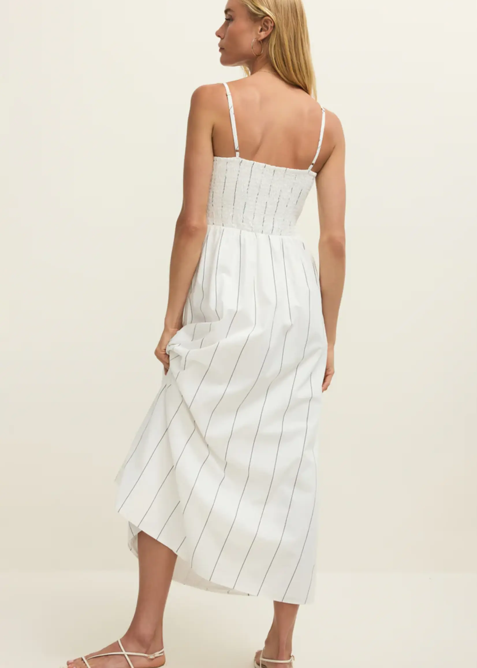 Z Supply Bayside Stripe Midi Dress