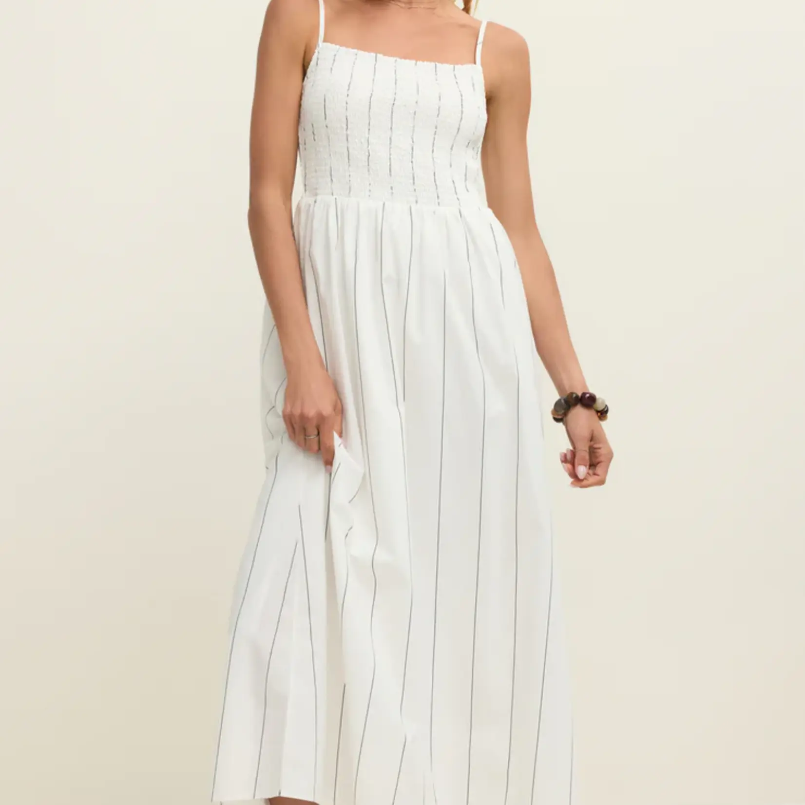 Z Supply Bayside Stripe Midi Dress