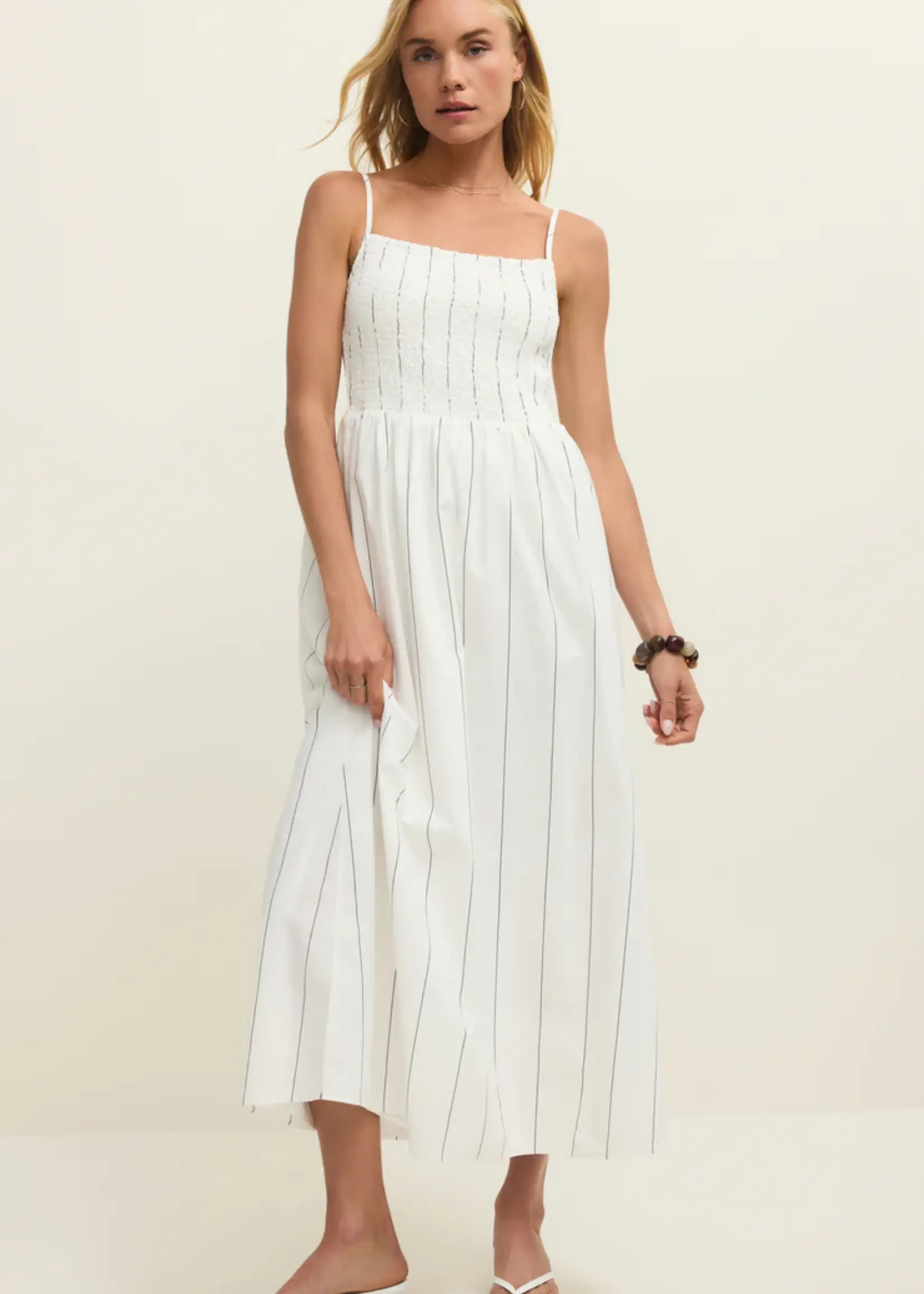 Z Supply Bayside Stripe Midi Dress