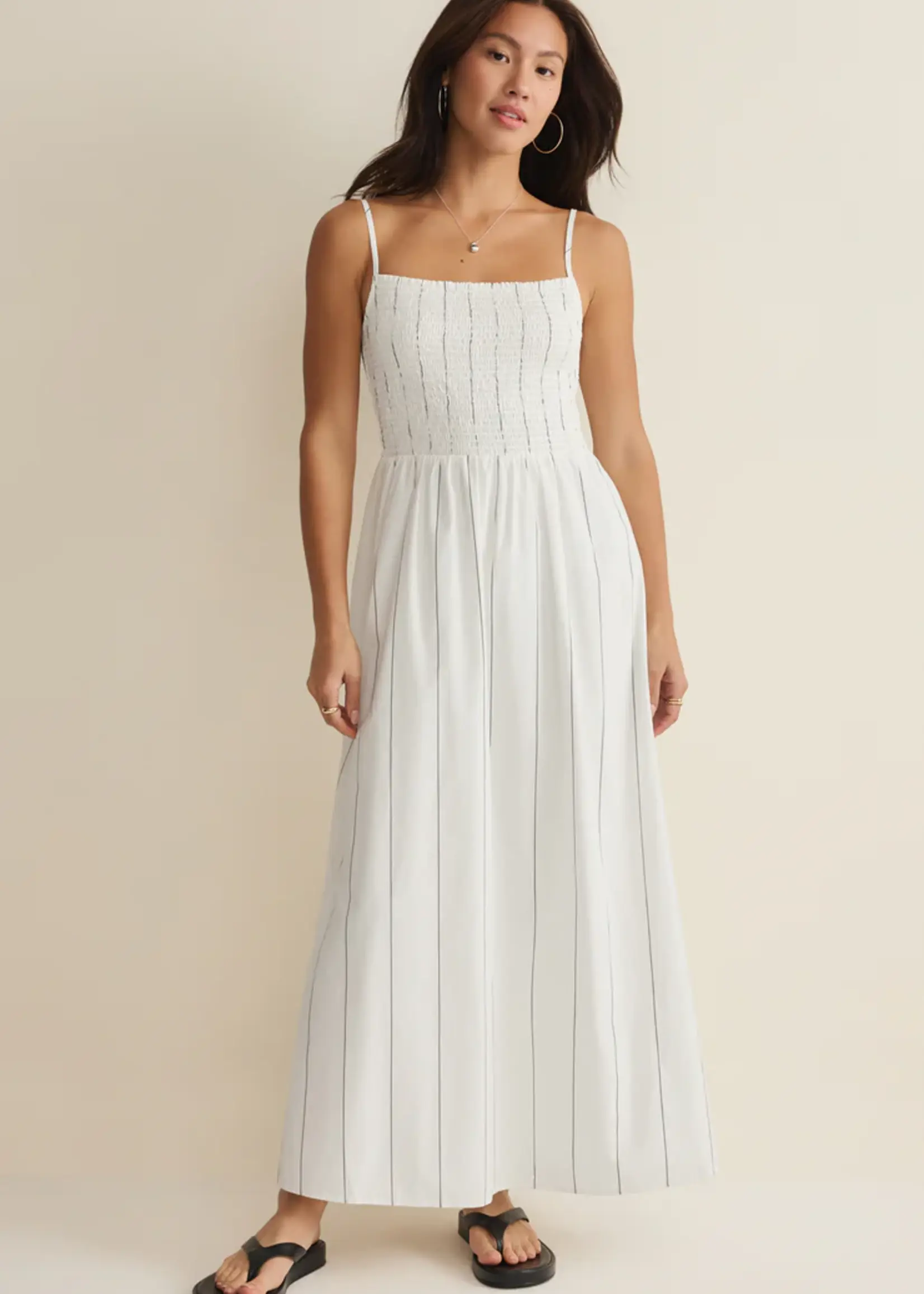Z Supply Bayside Stripe Midi Dress