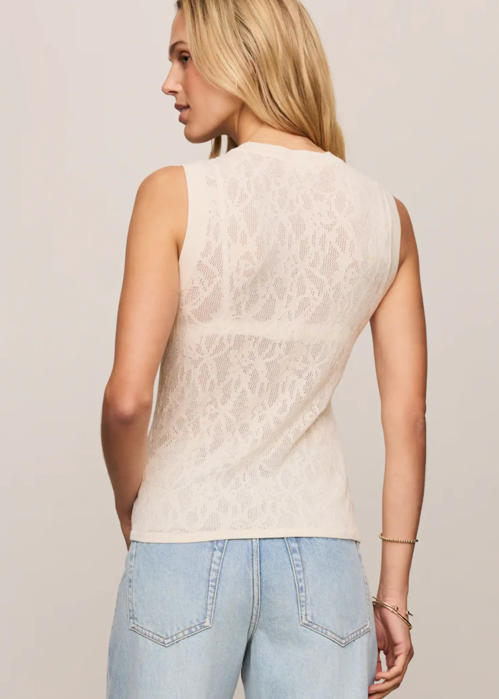 Z Supply Tibi Mesh Tank