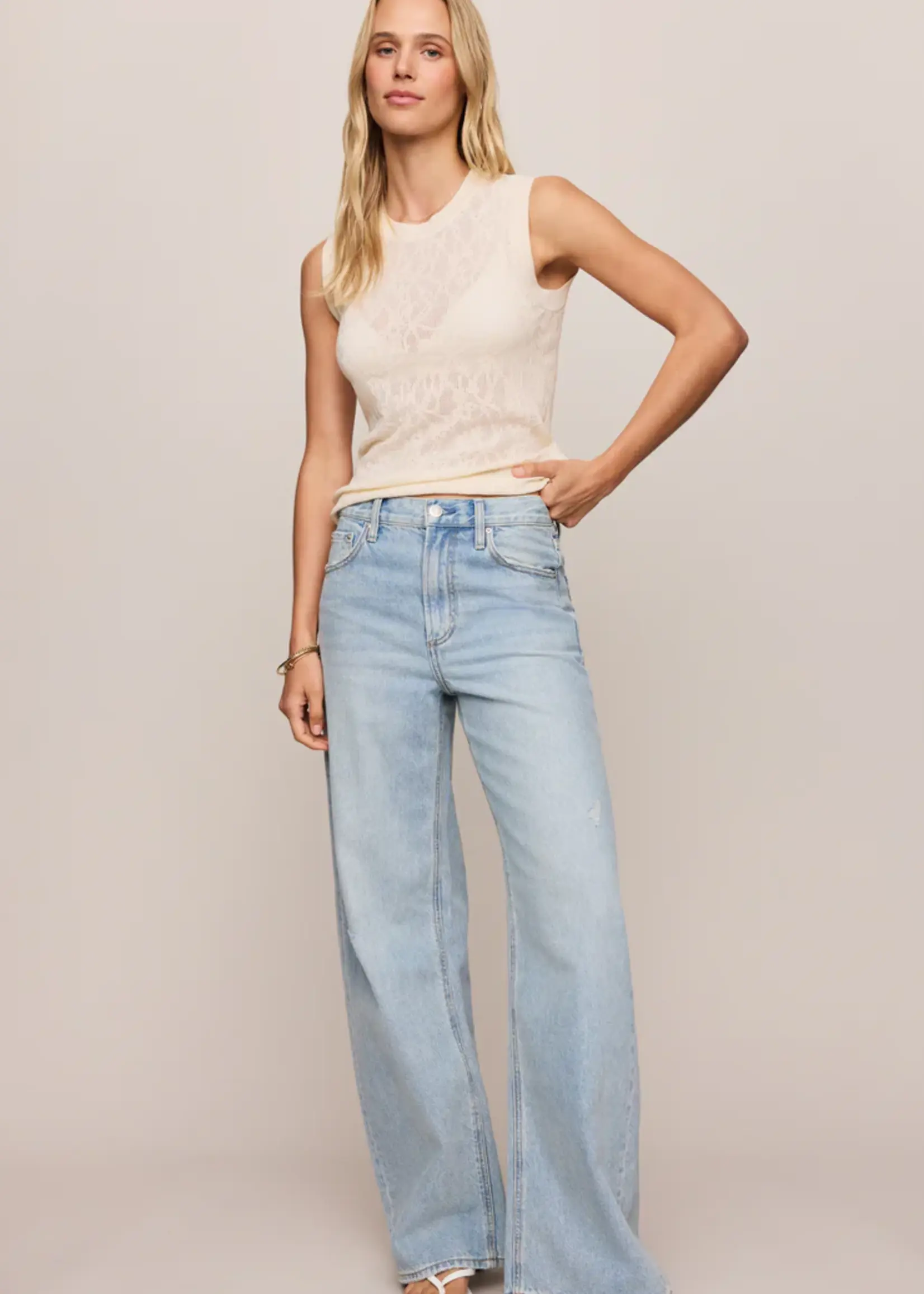 Z Supply Tibi Mesh Tank