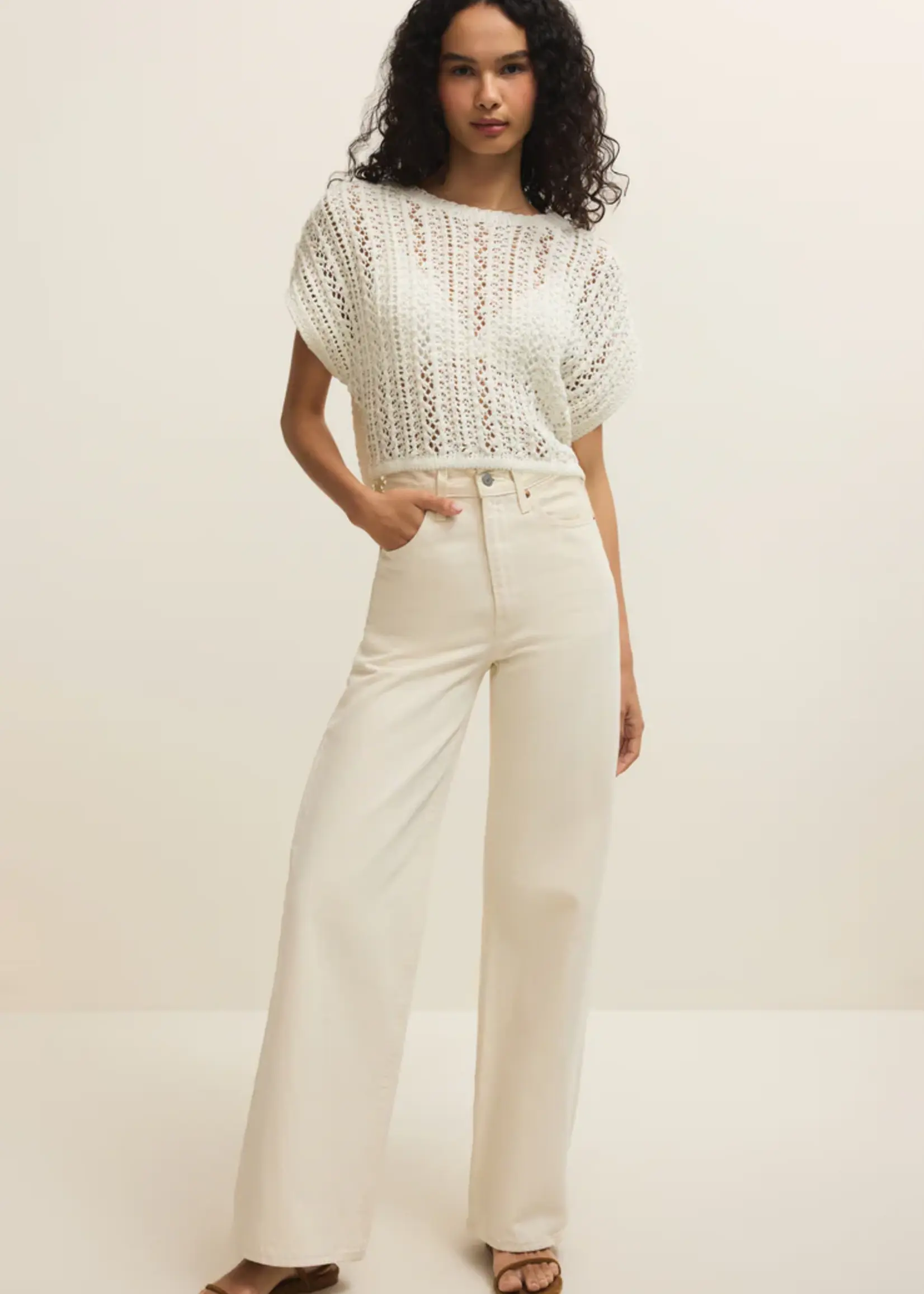 Z Supply Ballast Crochet Top