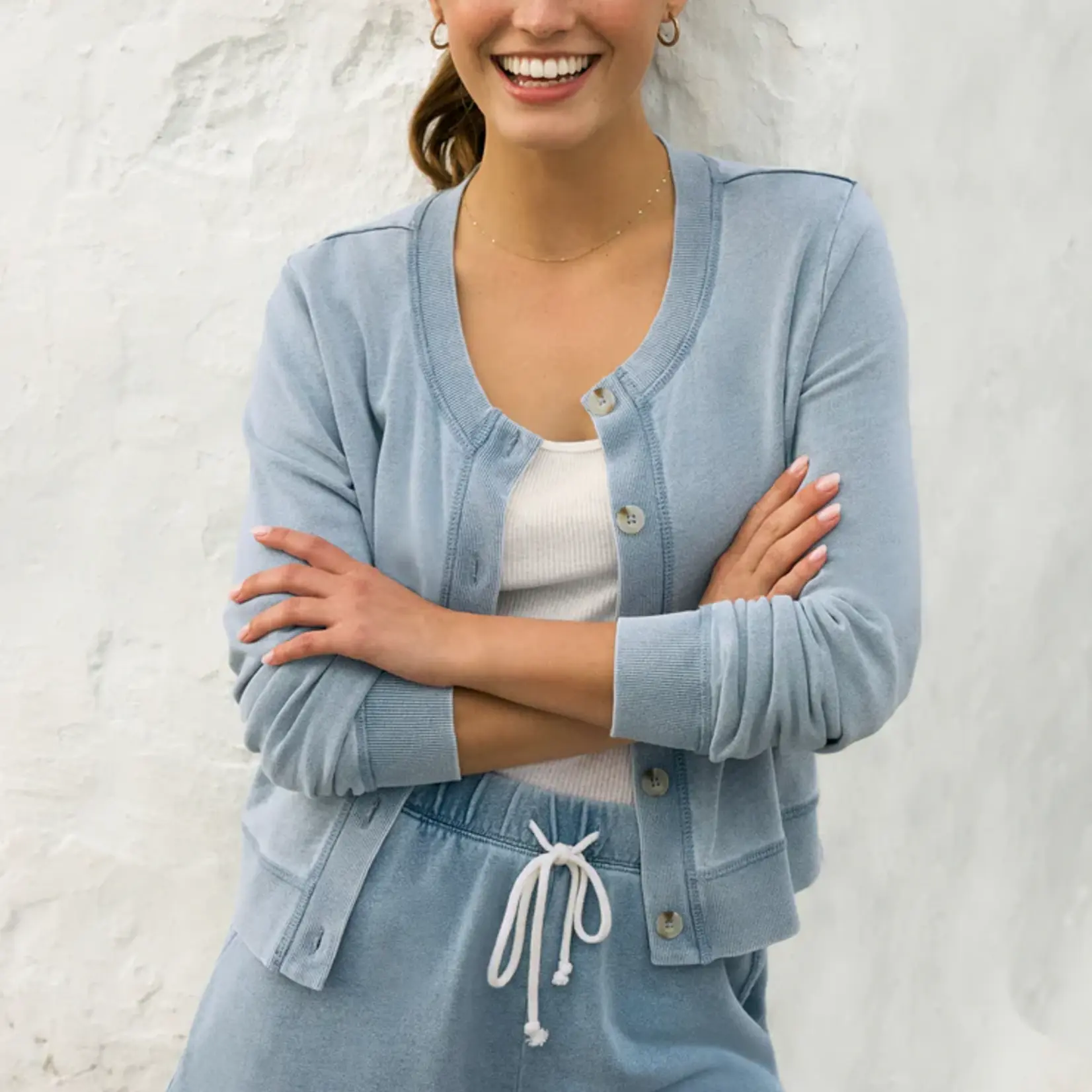 Z Supply Hunter Knit Denim Short