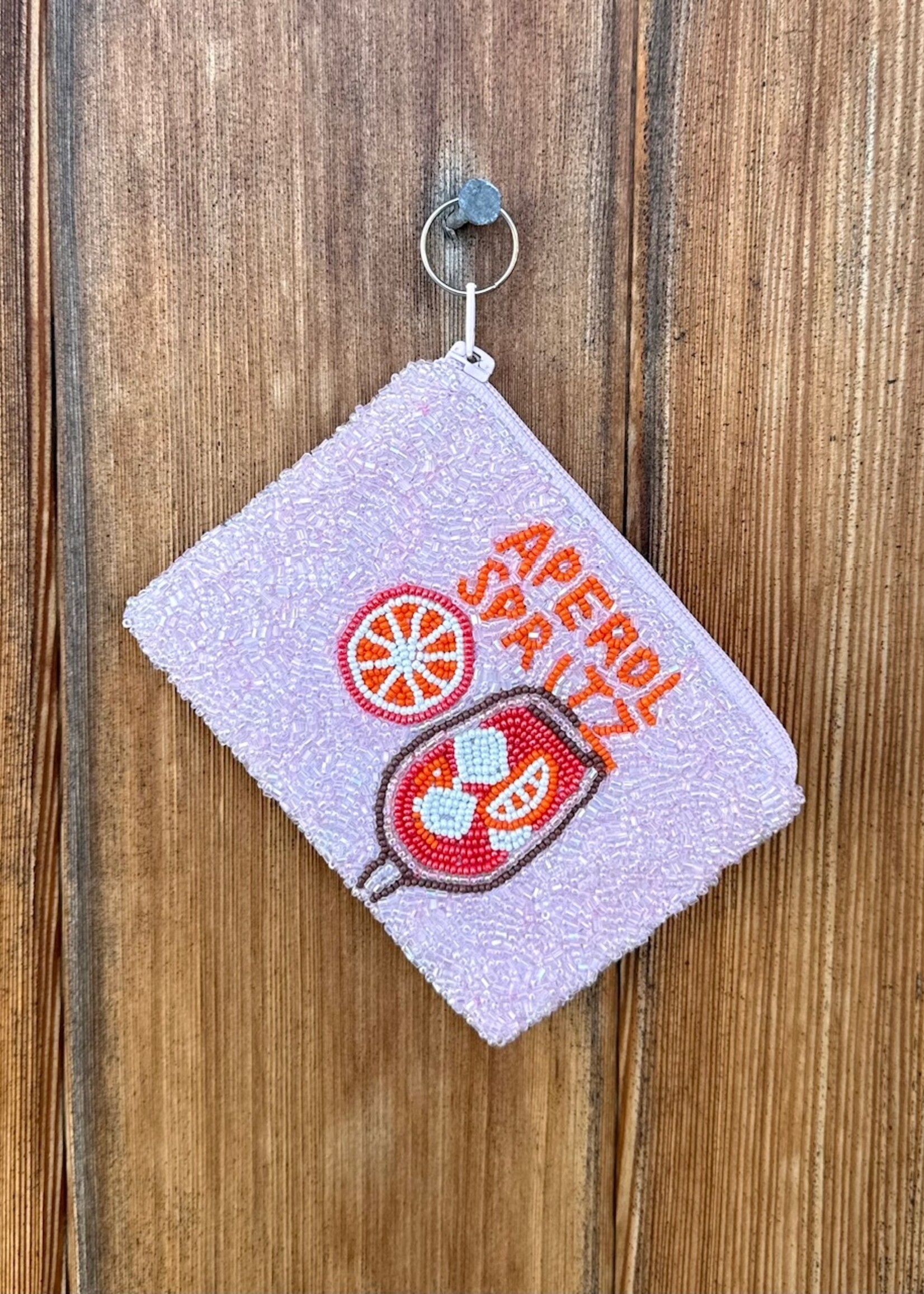 Tiana Aperol Spritz Coin Purse - Lt. Pink/Multi