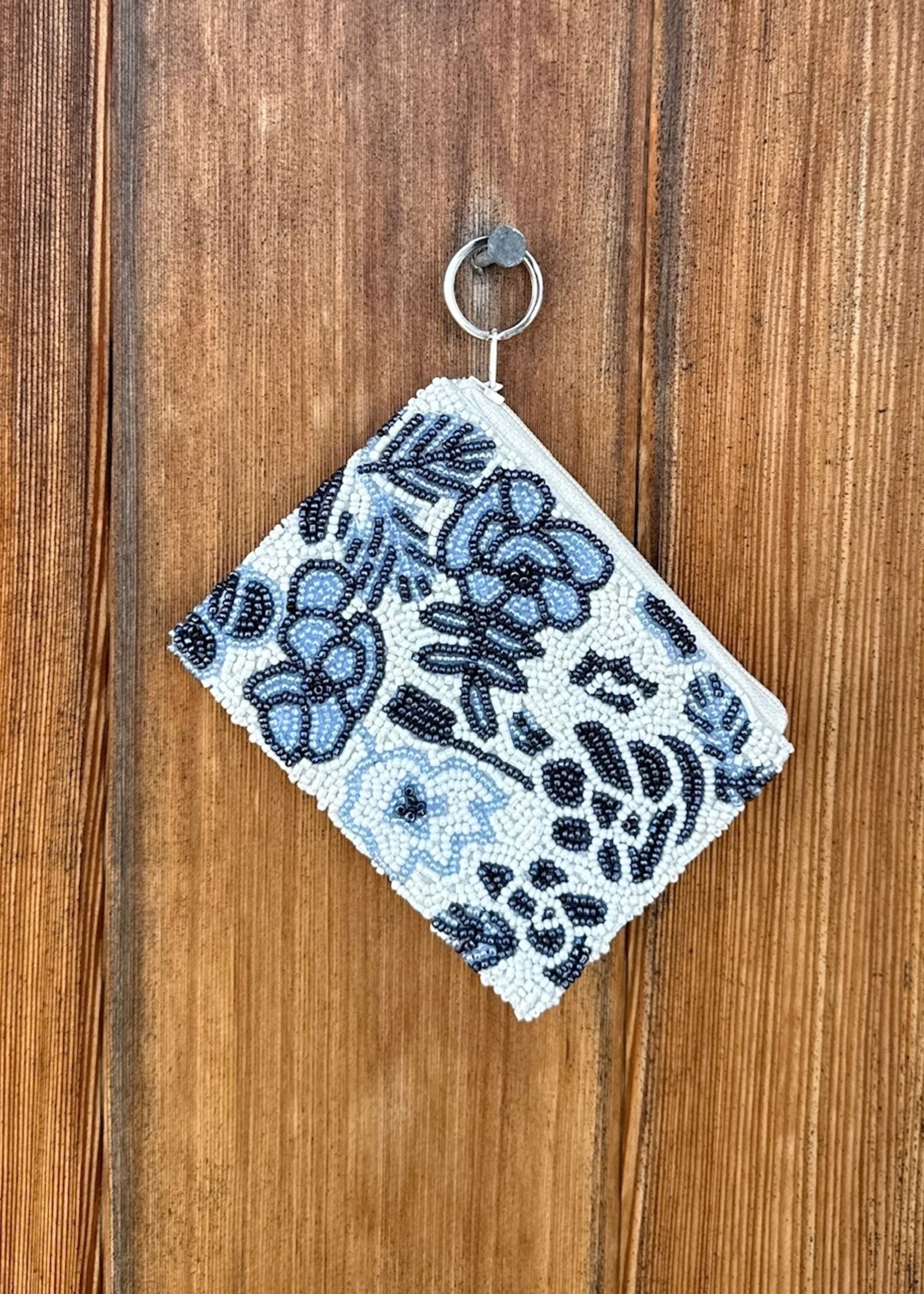 Tiana Scp Blue Rose - Ivory/Navy/Multi