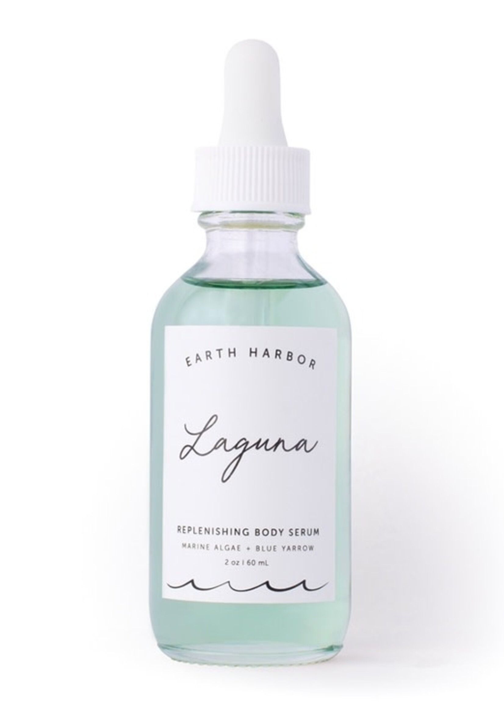Earth Harbor Naturals Laguna Body Oil: Blue Yarrow + Marine Algae