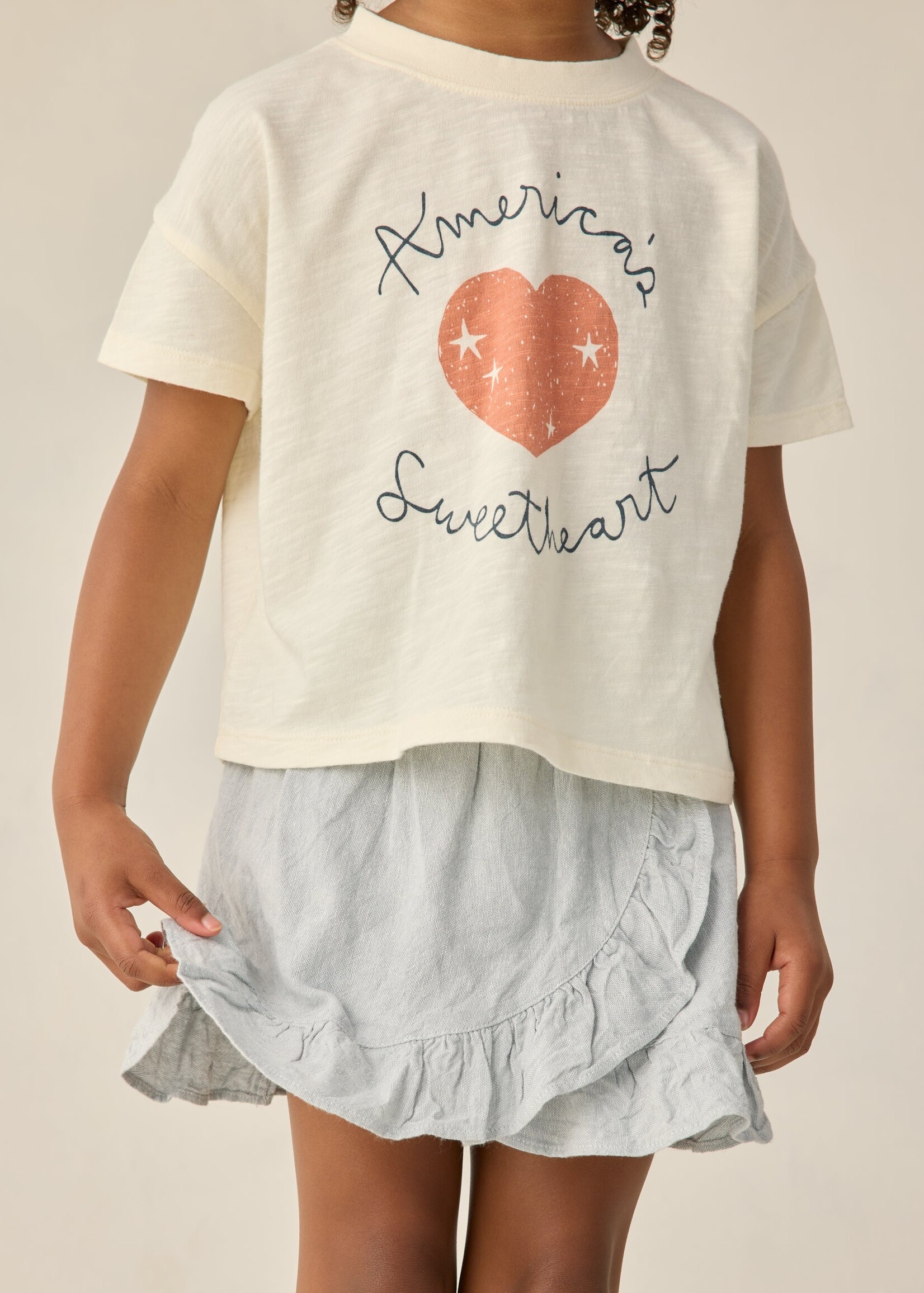 Rylee + Cru LLC Wrap Ruffle Skirt