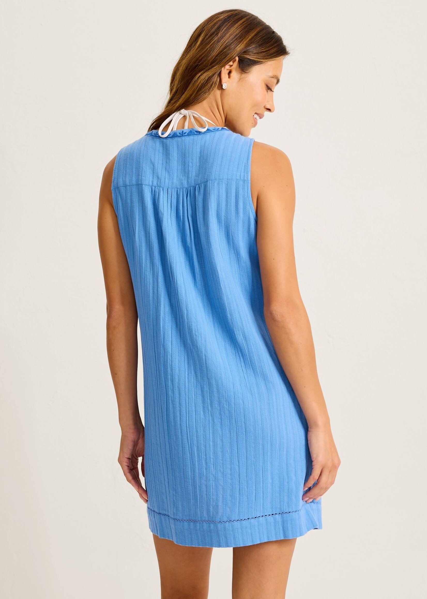 Tommy Bahama Pico Bay Split-Neck Coverup Dress