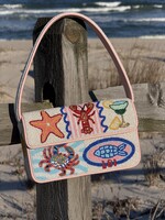 America & Beyond The LBI Beaded Shoulder Bag