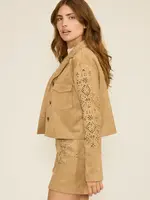 Presley Faux Suede Jacket