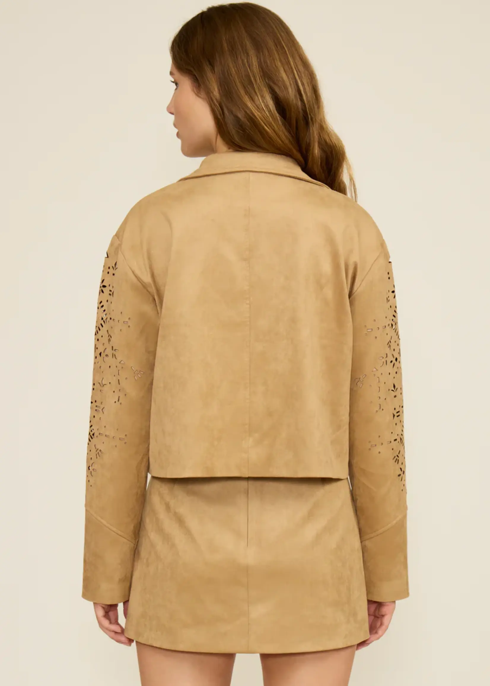 Presley Faux Suede Jacket