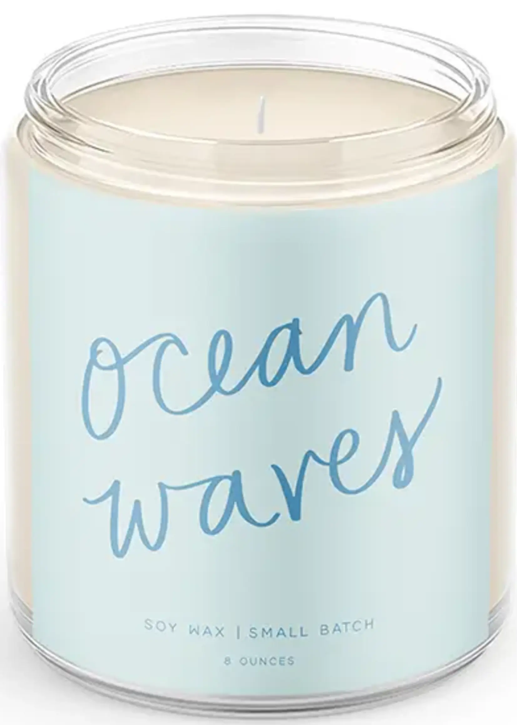 poured goods Ocean Waves - 8oz Soy Candle