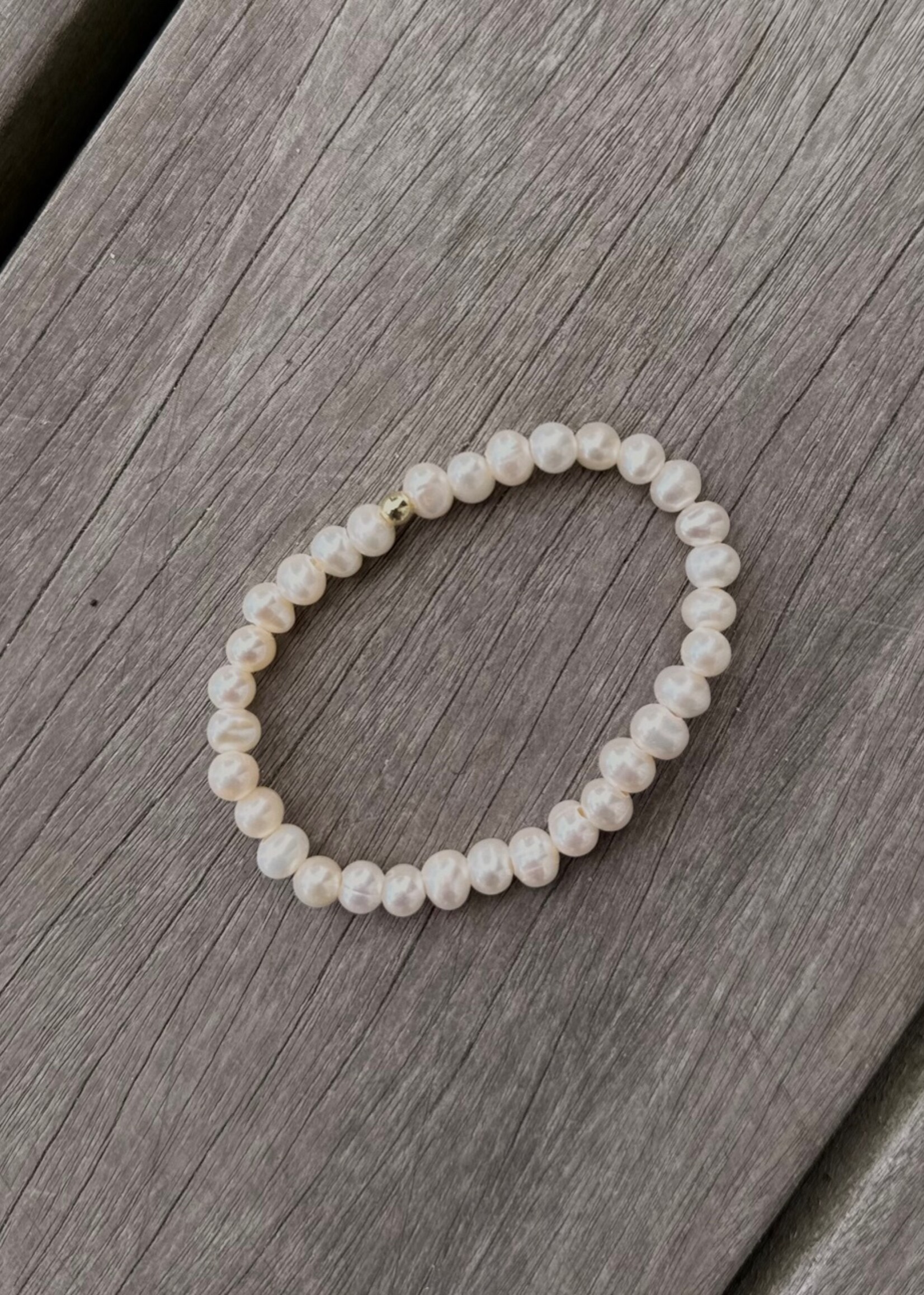 5mm Pearl Stretch Bracelet